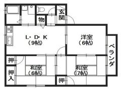 ファミールNISHIKAWAの間取り画像
