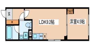 フェリエール南常盤台の間取り画像