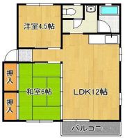 シティハイムエクセランスの間取り画像