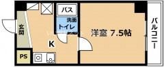 ピュア・ドミトリーシミズの間取り画像
