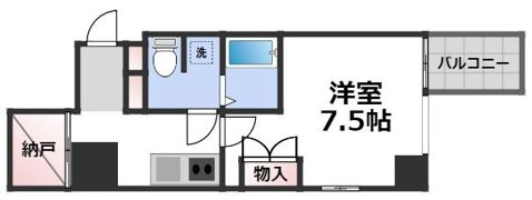 アーデン京町堀イーストの間取り画像