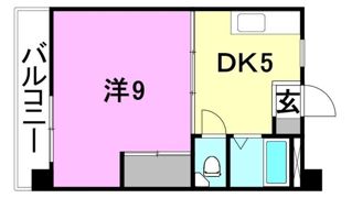 サンハイツ木屋町（木屋町2）の間取り画像
