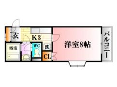 レジデンス増田Ⅲの間取り画像