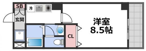M´プラザ布施弐番館の間取り画像