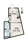 グランデ江北の間取り画像