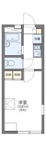 レオパレスパステルランドの間取り画像