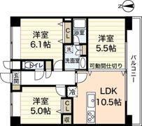ウイングビルの間取り画像