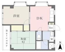 グランドヒル井の頭の間取り画像
