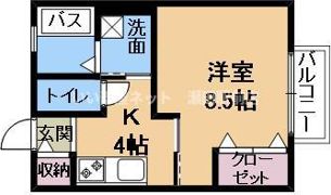 アンテノールの間取り画像