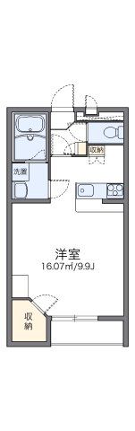 レオパレス双柳3番館の間取り画像