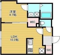 ルナ北広島の間取り画像