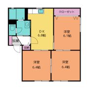 フォーレス サン メゾン Cの間取り画像
