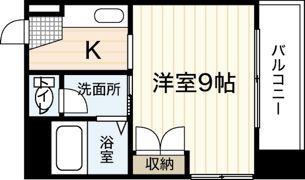 白島森野ビルの間取り画像