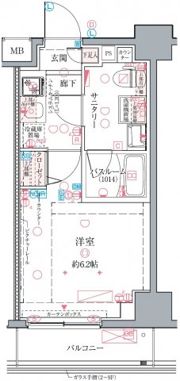 クレヴィスタ綾瀬の間取り画像
