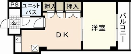 グレース天満町の間取り画像