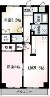 アンシャンテ朝霞台の間取り画像