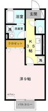 ヴァンヴェールB棟の間取り画像
