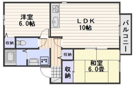 操山ハイツの間取り画像