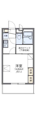 レオパレス大岡壱番館の間取り画像