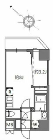 アラート横濱桜木町Ⅱの間取り画像