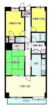 ラ・フォンテーヌの間取り画像