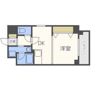 KDXレジデンス難波南の間取り画像