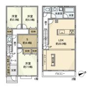 吉橋戸建の間取り画像