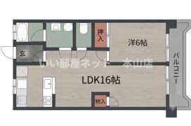 メゾンハヤシの間取り画像