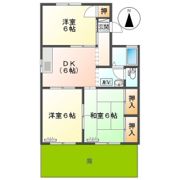 シャンポール芳泉Bの間取り画像