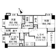 インぺリアル武蔵野シティの間取り画像