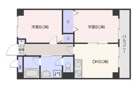 長興寺こよしマンションの間取り画像