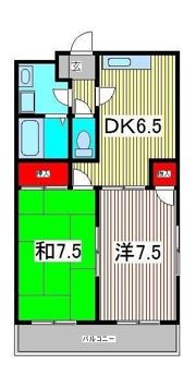 セントポール川口の間取り画像