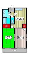 セントポール川口の間取り画像
