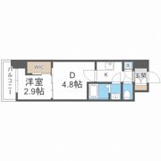 セレニテ難波グランデシュッドの間取り画像