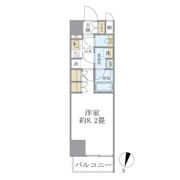 COCO－CHILL KAMEARIの間取り画像
