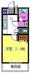 ｱﾙﾐｭｰﾙ 桜ヶ丘 Ⅱ番館の間取り画像