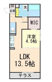 イル・クアドロの間取り画像