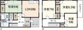 テラスM（2）の間取り画像