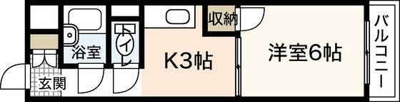 ビバブル長束の間取り画像