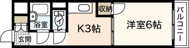 ビバブル長束の間取り画像