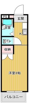 スタジアムⅠの間取り画像