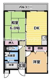 レーゼン・ハイムⅡの間取り画像