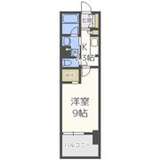 パークアクシス本町の間取り画像