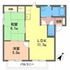 セトゥールインウエストの間取り画像
