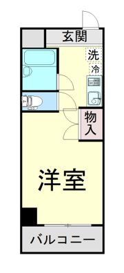 ビューライフ六甲の間取り画像