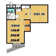 サンパレスの間取り画像