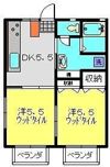 ハイツアゼリアの間取り画像