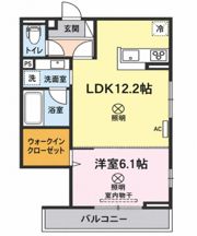 campanella上大須賀の間取り画像