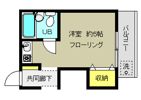 ハイツナナベの間取り画像