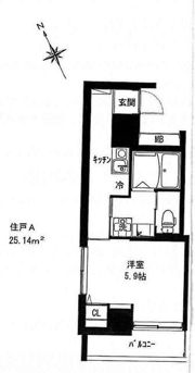 STELLA Ⅱ（ステルラ ）の間取り画像